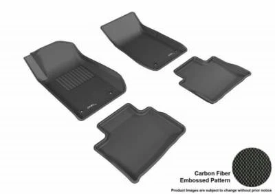 Alfombrilla negra 3D MAXpider 2013-2017 para Chevrolet SS 1ª segunda fila Foto 1 de 4