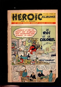 Héroïc Albums n°52 - 9e année. Le Roi et le Colonel. Félix par TILLIEUX - Imagen 1 de 1