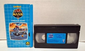 Vintage Kenner M.A.S.K. Cartoon "Homeward Bound" Animated VHS Video 1987 w Case - Picture 1 of 8