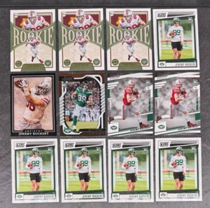 Jeremy Ruckert 2022 Rookie Lotto (12 Carte) Jets / Buckeyes (Ruck1) - Foto 1 di 3