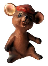 Josef Originals Barret Mouse Figurine Figure Happy Japan H800 Salt & Pepper VTG 