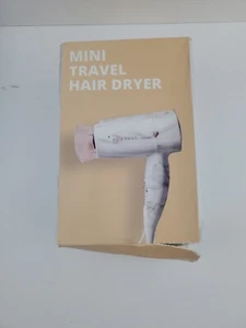 Foxybae Hair Dryer Mini Travel  2 Speed Marble Themed Compact New Open Box. - Picture 1 of 13