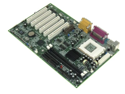 Scheda Madre QDI P6I810/W5 Socket 370 2X SDRAM AGP 6X PCI ATX - Immagine 1 di 2