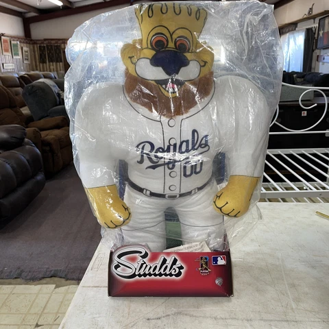 MLB Studds Kansas City Royals Mascot 21" plush Toy Forever Collectibles New Cover