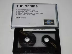 The Genies: 4 UNRELEASED TRACKS orig UK PROMO PRE RELEASE Cassette - Picture 1 of 1