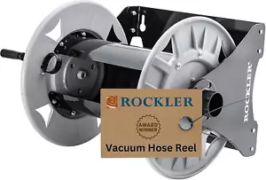 Carrete de manguera de vacío Dust Right Shop - Tiene capacidad para 40' de extensión de manguera de vacío de 1-1/2"" Re - Imagen 1 de 5