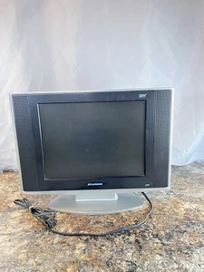 Sylvania LD155SC8 LCD TV/DVD Combo 15" Flatscreen HDTV Retro Gaming NO REMOTE! - Picture 1 of 7