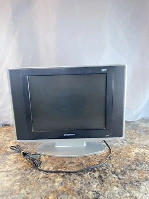 Sylvania LD155SC8 LCD TV/DVD Combo 15" Flatscreen HDTV Retro Gaming NO REMOTE! - Image 1 of 4