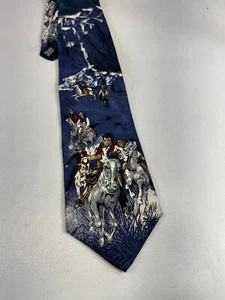 ROCKMOUNT RANCH WEAR Seidenkrawatte PONY EXPRESS Vintage USA limitierte Auflage - Bild 1 von 7