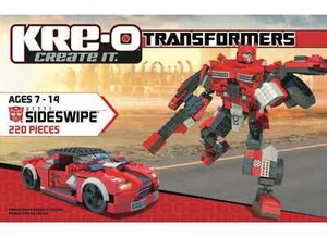 Transformers KRE-O Sideswipe 220 Pieces Complete Unopened Set 31771 2 IN 1 - Picture 1 of 1