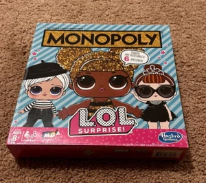 Jeu de société Monopoly LOL Surprise Edition pour 8 ans + Neuf - Photo 1/2