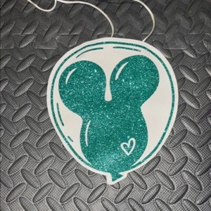 Disney teal balloon flat lay purse - Picture 1 of 2