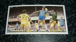 Bassett - Football 1984/85 Card No48 - Mike Lyons, Sheffield Weds