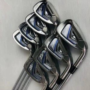 Mizuno JPX E3 Ti-FACE Iron Set 8pcs 5-Pw,Gw,Sw Flex SR N.S.Pro 950GH - Picture 1 of 8