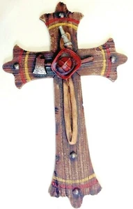 Feuerwehrmann Kreuz Helm & Schlauch Feuerwehr 12x 7 Zoll Neu Wandbehang Deko - Bild 1 von 4