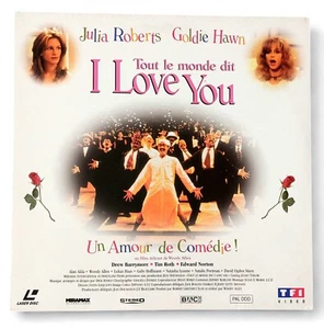 Tout le monde dit I LOVE YOU LaserDisc PAL Version Française Bon état - Photo 1/4