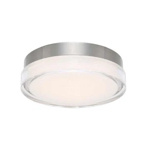 WAC Lighting FM-W57806-30-SS 6.25 inch Flush Mount Ceiling Light in 3000K, - Picture 1 of 3