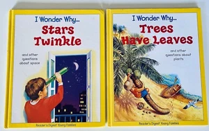 Lot of 2 I Wonder Why Books - Stars Twinkle and Trees Have Leaves - Picture 1 of 11
