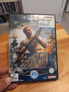 Medal of Honor Rising Sun GameCube Nintendo, Good Condition Check Pic Free Post - Picture 1 of 7