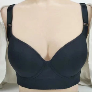 Plus Size Bra Womens Bras Slightly Padded Lined Sexy Lingerie Misses Brassiere - Picture 1 of 14