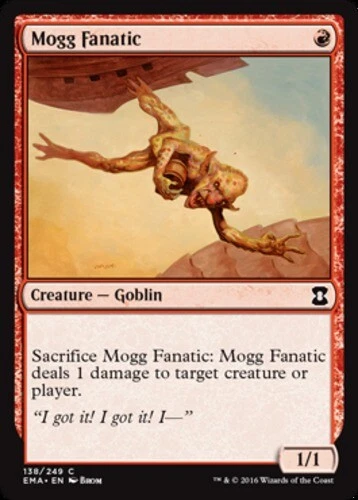 Mogg Fanatic ~ Lightly Played Eternal Masters MTG Magic UltimateMTG Red Card - Image 1 of 1