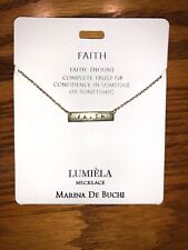 Lumiela Necklace Gold Colored "Faith”