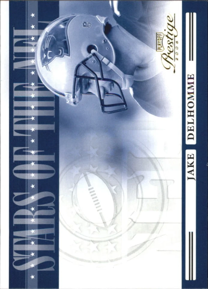 2006 Playoff Prestige Stars of the NFL #31 Jake Delhomme - FB - Image 1 of 2