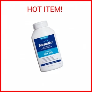 Polvo de tratamiento antifúngico súper absorbente Zeasorb para tiña inguinal, dermatólogo - Imagen 1 de 1
