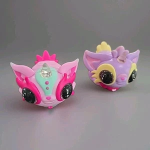 (2) WowWee Toys Pixie Belles Pink And Purple Interactive Electronic Pet Robot - Picture 1 of 19