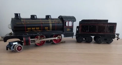 JEP LOCOMOTIVE + TENDER 1931-1933 MOTEUR S57 ECHELLE O - Photo 1/4