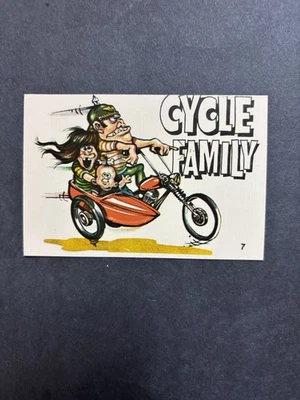 1970 Donruss Odder Odd Rods Cycle Family #7 - Image 1 of 2