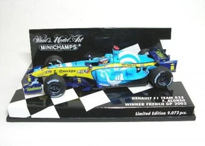 Renault F1 R25 No.5 Fernando Alonso Winner French GP Formula 1 2005 1:43 Minich - Bild 1 von 1