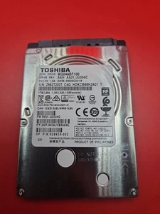 Toshiba MQ04ABF100 1TB 5400RPM 2.5" 7mm SATA Hard Drive TESTED GOOD - Picture 1 of 6