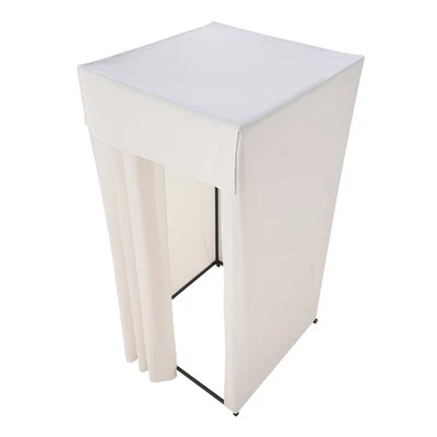 Uimoso Portable Dressing Room with Privacy Space, 99 cm (Black and Beige) - image 1 of 4