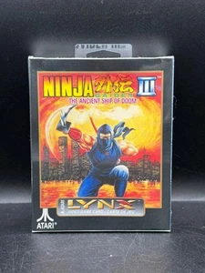 NINJA GAIDEN III Atari Lynx NEW Factory Sealed - Picture 1 of 2