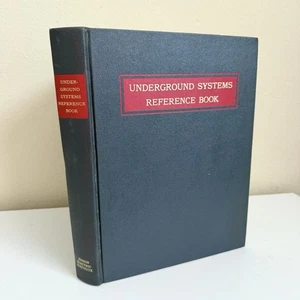 Underground Systems Reference Book Edison Electric Institute 1971 Edition - Foto 1 di 11