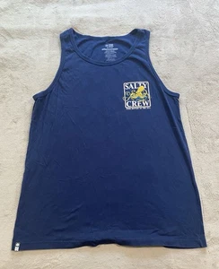 SALTY CREW Tippet Tide Standard Fit Blau Tanktop Herren MEDIUM - Bild 1 von 6