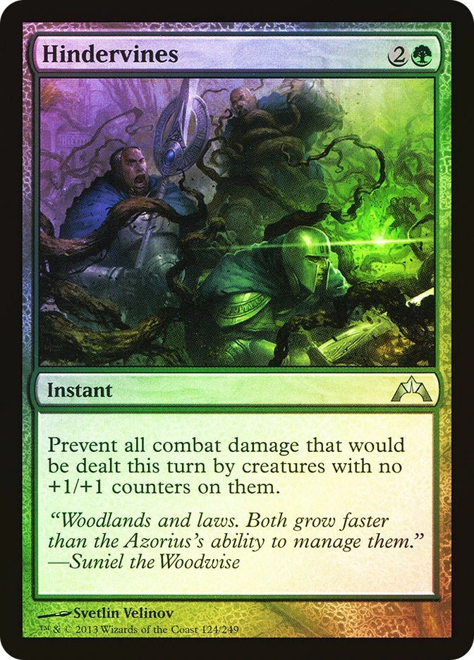 MTG FOIL Hindervines  - Gatecrash #124 - Image 1 of 1