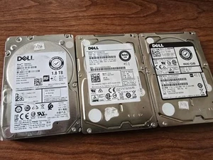 Dell Exos 10E2400 1.8TB 10K,600GB + 600GB Lot - Photo 1/4