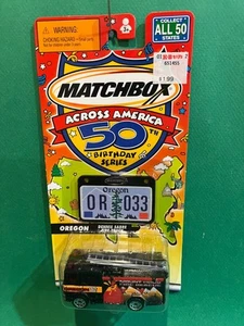 Matchbox Across America 50th Birthday Oregon Dennis Fire Truck 1/64 Diecast BX48 - Picture 1 of 1
