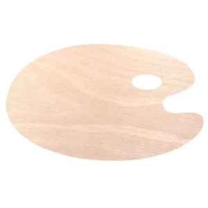 Mezclador de colores de pintura artística de 1 pieza tabla de mezclar de colores ovalados pintura al óleo color acrílico - Imagen 1 de 12