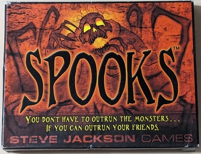 SPOOKS Card Game OOP HTF Monsters 3 or More Players 1425 Steve Jackson Games - Image 1 of 4