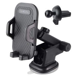 Quikcell DRIVEDOCK Universal 3-in-1 Voiture Support - Noire - Photo 1 sur 6