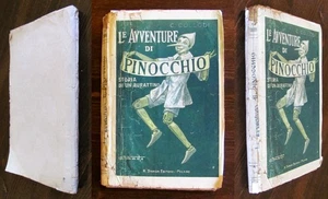 Collodi - Le Avventure di PINOCCHIO -Ed Barion, 1920 ca - ill. COMPARINI - RARO* - Picture 1 of 8