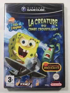 BOB L EPONGE - LA CREATURE DU CRABE CROUSTILLANT NINTENDO GAMECUBE (GC) PAL-FRA - Picture 1 of 6
