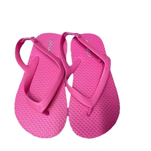 Old Navy Mädchen Slingback Sandalen Gr. 9 Kleinkind Riemen Flip Flops Hot Pink Schuhe - Bild 1 von 6