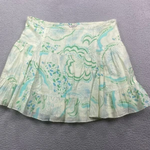Gonna Guess vintage donna 29 verde giogo vita gonna corta a strati leggera - Foto 1 di 9