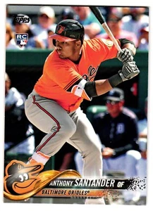2018 Topps #433 Anthony Santander RC - Picture 1 of 2