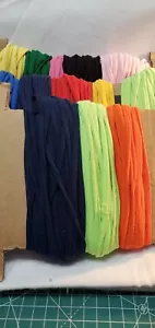 T-Shirt Filato Tessuto Morbido Cucito Materiale Uncinetto per Tappeti Borse - Foto 1 di 5