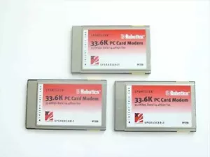 US Robotics SP1336 PC Card Modem 33.6 Kbps Data 14.4 Kbps Fax Vintage One Unit - Picture 1 of 4